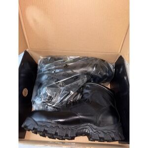 Rocky Alphaforce Waterproof Tactical Work Boots - Black Leather - 10.5M‎